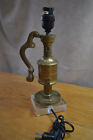 Vintage Lunkenheimer Brass Oiler Essex Brass Corp. Whimsey Lamp