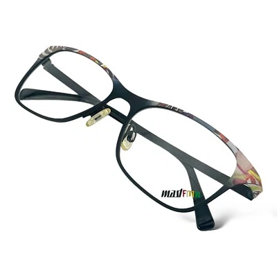 Auténticas gafas Mad Italy Mad Fun 52 mm marco especificaciones nuevas gafas coloridas Foto 1 de 4