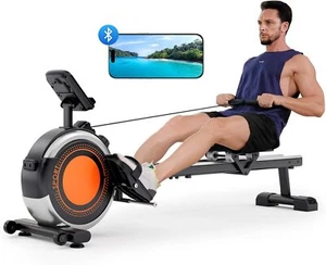 Rudergeräte für Zuhause 16Stufen Magnetic Rower Rudermaschine Trainingsgerät NEU - Bild 1 von 8
