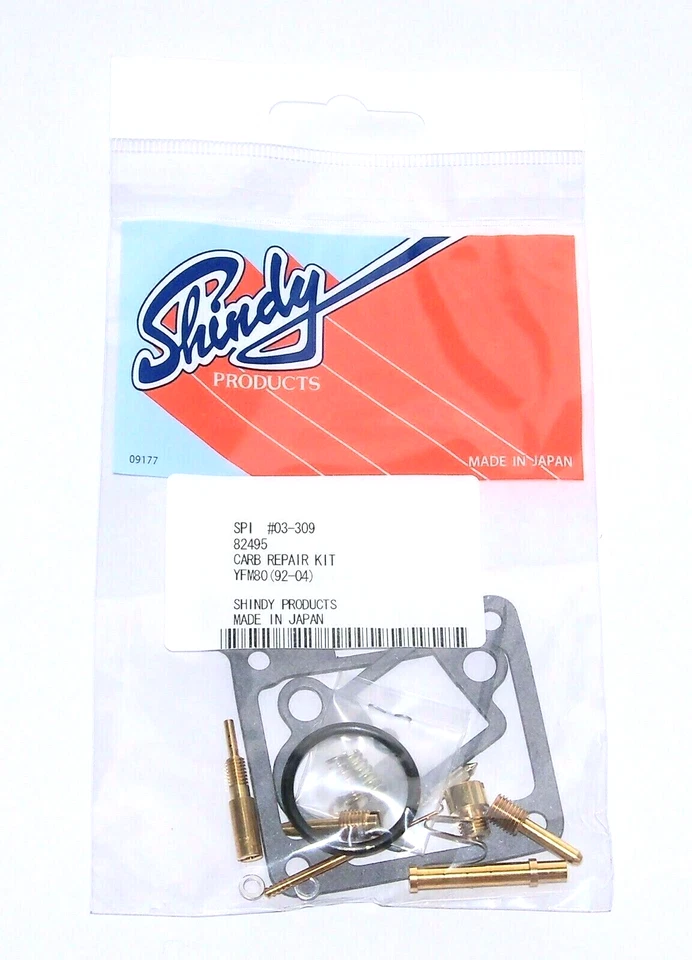 Kit de reparación de carburador Yamaha Raptor 80 2002-2008 Yfm80 03-309 envío rápido Foto 1 de 4