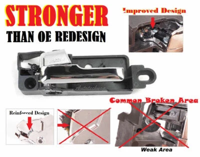 Manija de puerta interior trasera izquierda IF293 para Ford Fusion Mercury Lincoln Zephyr MKZ Foto 1 de 4