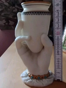 Royal Worcester Handvase James Hadley Mrs Hadleys Hand - Bild 1 von 8