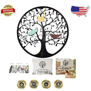 Unique 23'' Metal Tree of Life Wall Sculpture - Perfect Gift for Any Occasion - Picture 1 of 9