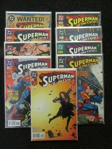 Action Comics #710-#719 June 95 Onward Lot of 9 High Grade Books!! See List!! - Picture 1 of 11