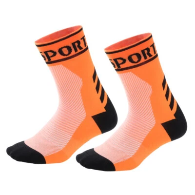 Calcetines de ciclismo para hombre y mujer Bicicleta Deportes Calcetines al tobillo XC BMX MTB Azul Foto 1 de 4