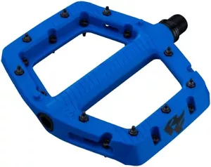 Race Face Chester Platform MTB Mountain Bike Pedals Blue Small - Picture 1 of 3