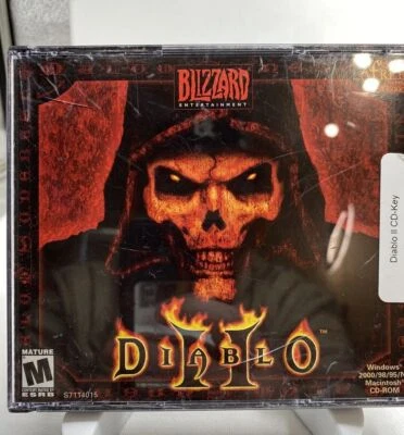 Diablo 1-2 Computer PC Game 95/98/2000 Blizzard Entertainment Cd ROM 4 Discs - Image 1 of 4