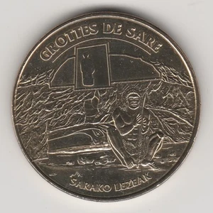 A-- 2010 TOKEN MEDAILLE MONNAIE DE PARIS -- 64 310 GROTTES DE SARE SARAKO LEZEAK - Picture 1 of 1