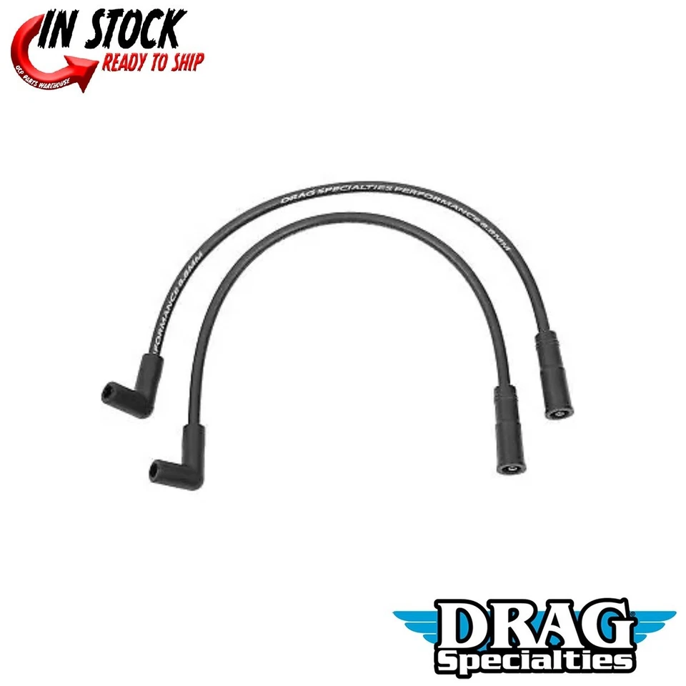 Cables de bujía DRAG SPECIALTIES 2104-0137 núcleo de cobre 8,8 mm para 71-E78 XL Foto 1 de 3