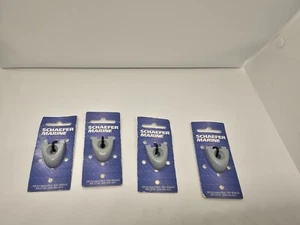 Juego de 4 topes de extremo de riel Shaefer T-Lock 1x.125 haefer - Imagen 1 de 2