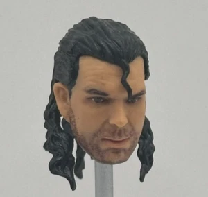WWE Scott Hall Head Custom Fodder Accessory Mattel Figure Clothes Prop 1/12 H6 - Picture 1 of 1