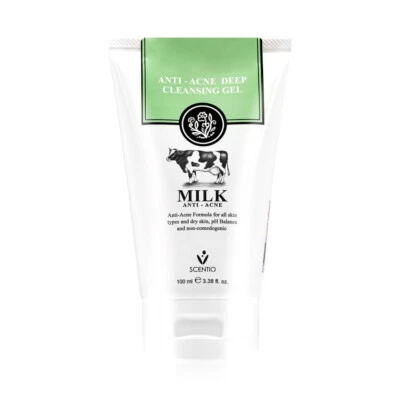 Beauty Buffet Scentio Milk Anti Acne Deep Cleansing Gel pH Balance 100ml - Image 1 of 4
