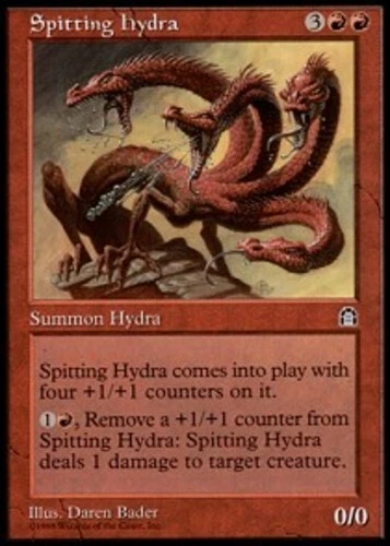 Spitting Hydra ~ Moderately Played Stronghold MTG Magic UltimateMTG Red Card - Image 1 of 1