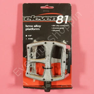 Wellgo BMX Pedals 9/16" Silver 520g 6061 Alloy Construction Chromoly Spindle New - Picture 1 of 3