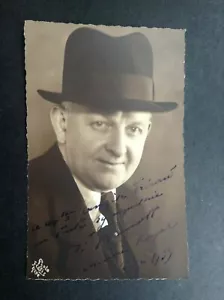 Photo portrait dédicacé Artiste à identifier Théatre opéra 1939 - Picture 1 of 2