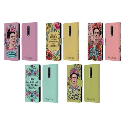 OFFICIAL FRIDA KAHLO ART & QUOTES LEATHER BOOK CASE FOR BLACKBERRY ONEPLUS - Image 1 of 4