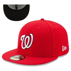 WASHINGTON NATIONALS Authentic Collection 59FIFTY Fitted- Red - Picture 1 of 2
