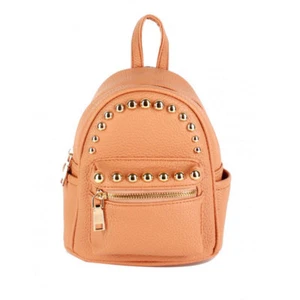TIGERSTARS WUNDERSCHÖNER BRAUN NIETEN RIEMEN LEDER RUCKSACK TASCHE - Bild 1 von 3