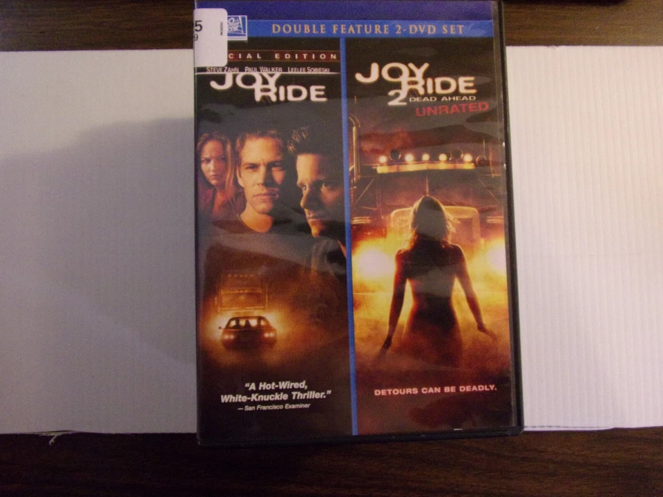 Joy Ride / Joy Ride 2: Dead Ahead (DVD, 2 FILM)  HORROR - Image 1 of 1