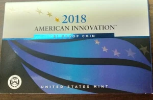 US Mint 2018 American Innovation 1$ Coin Box Accompanied By COA Box NO COINS - Picture 1 of 6