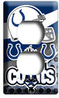 INDIANAPOLIS COLTS AMERICAN FOOTBALL TEAM OUTLET WALL PLATE COVER MAN CAVE DECOR