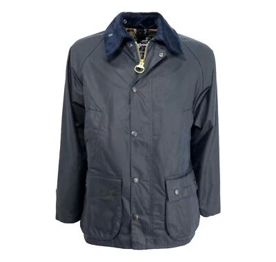 BARBOUR Chaqueta Hombre En Cera Bedale MWX0018NY91 Color Marina Militar - Imagen 1 de 3