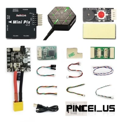 Radiolink Mini PIX + SE100 GPS Module Flight Controller for RC Car Ship pe66 - Image 1 of 4