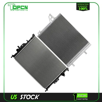 Fits 2015-2018 Ford Focus Replacement Radiator & Condenser Cooling Assembly Foto 1 de 4