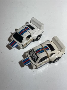 Lot of 2 Transformers G1 Prentenders Jazz Robots for Parts Missing Hoods - Picture 1 of 6