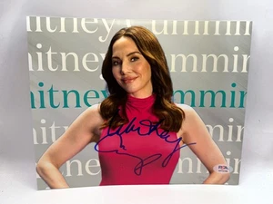 WHITNEY CUMMINGS Actress Comedian SIGNED Autographed 8x10 Photo PSA COA - Picture 1 of 1