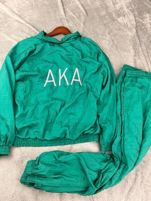 Vintage 90's Bill Blass AKA Tracksuit Teal Green 2 Piece Set Womens Small - Image 1 of 4