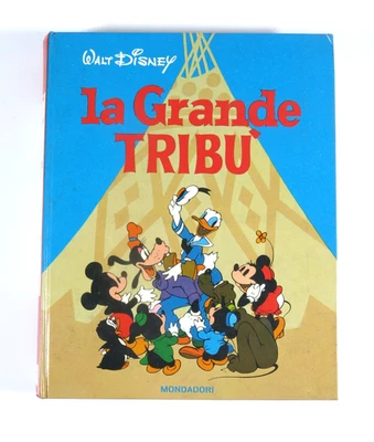 PRL) 1969 WALT DISNEY THE GREAT TRIBE MONDADORI MOUSE GOOSE DUCK DONALD - Image 1 of 4