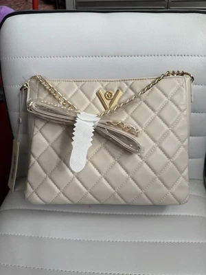 BOLSA DE MÃO VALENTINO ORLANDI OFF WHITE - Imagem 1 de 4