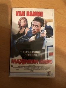 Jean Claude Van Damme Maximum Risk VHS VIDEO Kassette - Bild 1 von 2