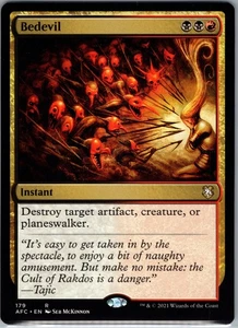 Bedevil Adventures in the Forgotten Realms Commander 179 R LP-NM - Picture 1 of 2