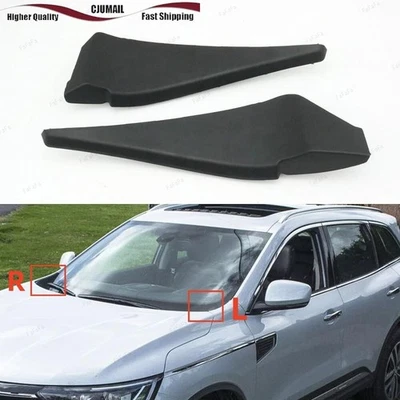 For Renault Koleos 2017-23 LHD Front Windshield Wiper Side Deflector Cover Pair Foto 1 de 4