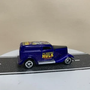 Johnny Lightning The Incredible Hulk '33 Ford Delivery Panel Wagon Van Blue 1:64 - Picture 1 of 12