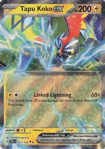 Tapu Koko ex #051/159 SV09: Viaggio Insieme Pokemon - Foto 1 di 2