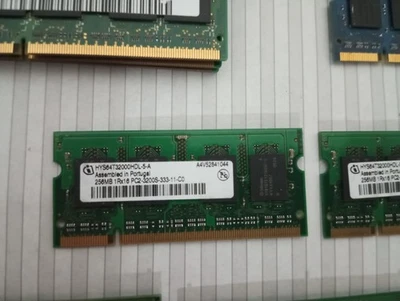 ram laptop ddr 256mb 1Rx16 pc2-3200s-333-11-c0 - Immagine 1 di 4