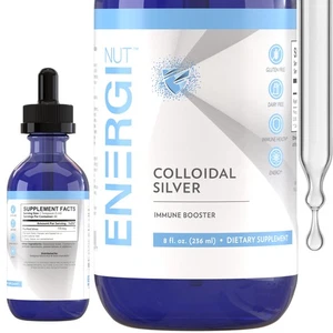ENERGI Colloidal Silver Liquid, Immune Support Supplement, Immunity System Su... - Picture 1 of 7