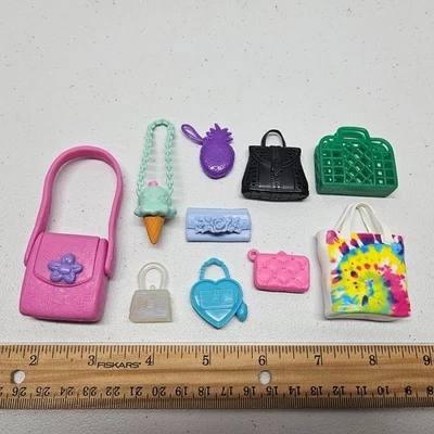 Muñeca Barbie LOTE BOLSOS MONEDEROS - Bolso sin asas Fashionista Life Dreamhouse - #9 Foto 1 de 3