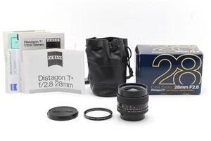 [Casi sin usar con caja] Lente Contax Carl Zeiss Distagon T * 28 mm F2,8 MMJ MF - Imagen 1 de 24
