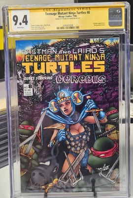 Teenage Mutant Ninja Turtles (Vol. 1) #8 - [Mirage 1986] CGC SS 9.4 Eastman Auto - Image 1 of 3
