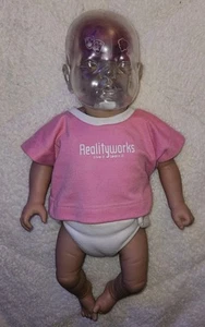 Realityworks RealCare Baby - Shaken Baby Simulator Caucasian Female - Tested - Picture 1 of 9