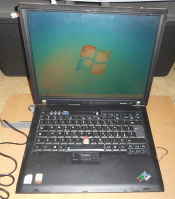 IBM Lenovo R61e ThinkPad 1 GB RAM , CPU INTEL Core 2 a 1,67 GHZ - 80 GB Hdd - Immagine 1 di 4