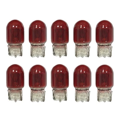 10 Stück 582 W21W T20 7440 Rot Birne Brems Heck Nebelscheinwerfer 582R 21w - Image 1 of 4