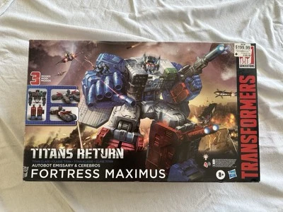 Transformers Titans Return Titan Class Fortress Maximus Empty Box & Inserts Only - Image 1 of 3