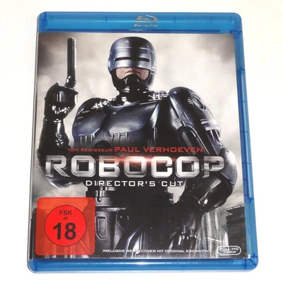 Blu-Ray Robocop Director´s Cut Uncut FSK18 inkl. Wendecover - Bild 1 von 4