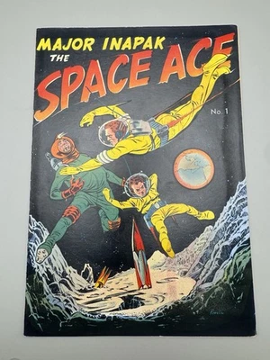 Cómics de Major Inapak the Space Ace #1 (Magazine Enterprises 1951) - Edad de Oro Foto 1 de 4