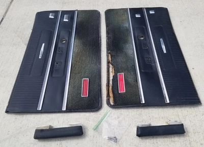 Juego de paneles de puerta y luces de ajuste Parting 1963 Pontiac Grand Prix & Bonneville Foto 1 de 4